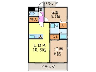 ラ　プロスペリテの物件間取画像